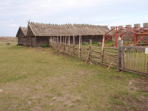 Viking Fortress Interior Structures.